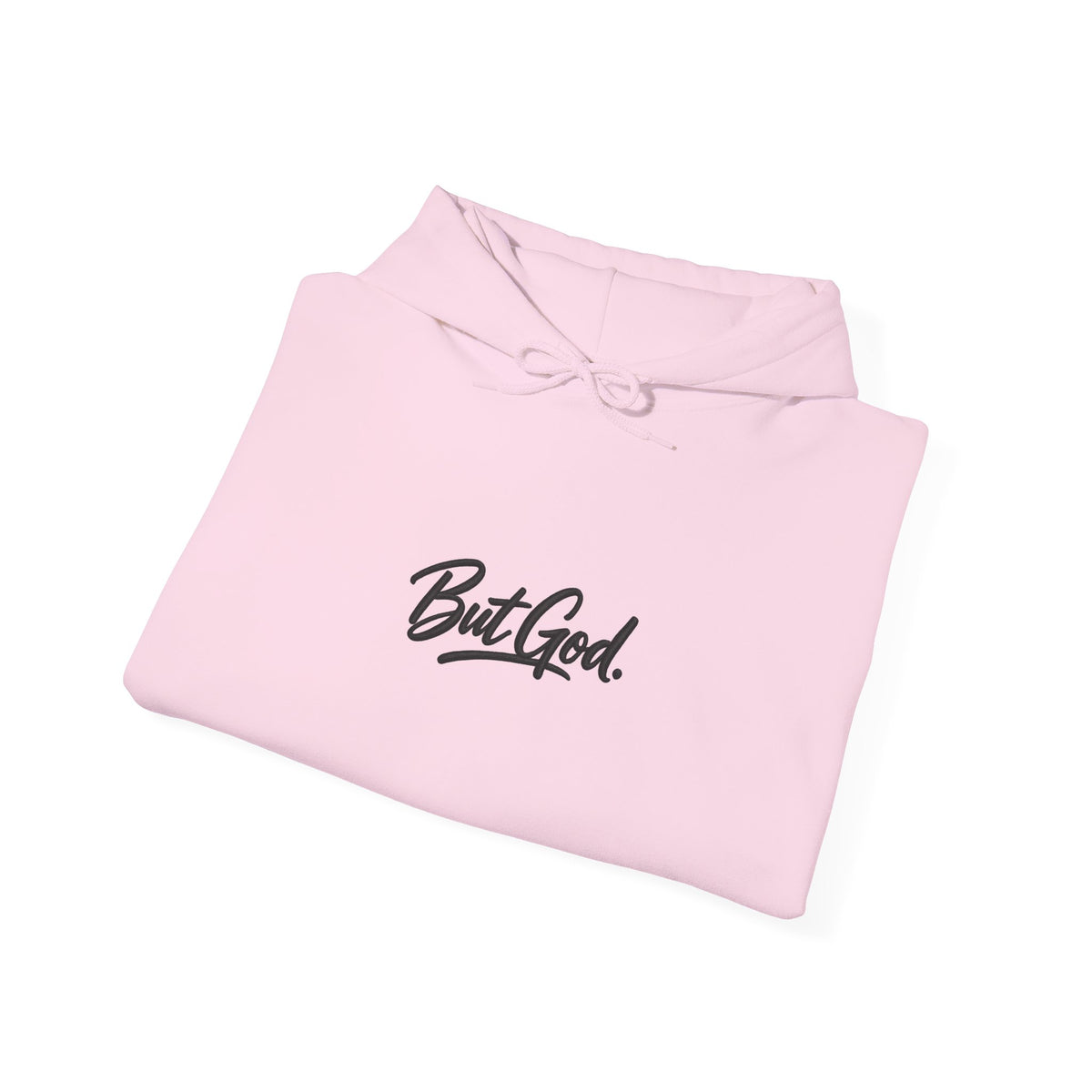 But God Hoodie – Minimal Script Christian Faith Pullover