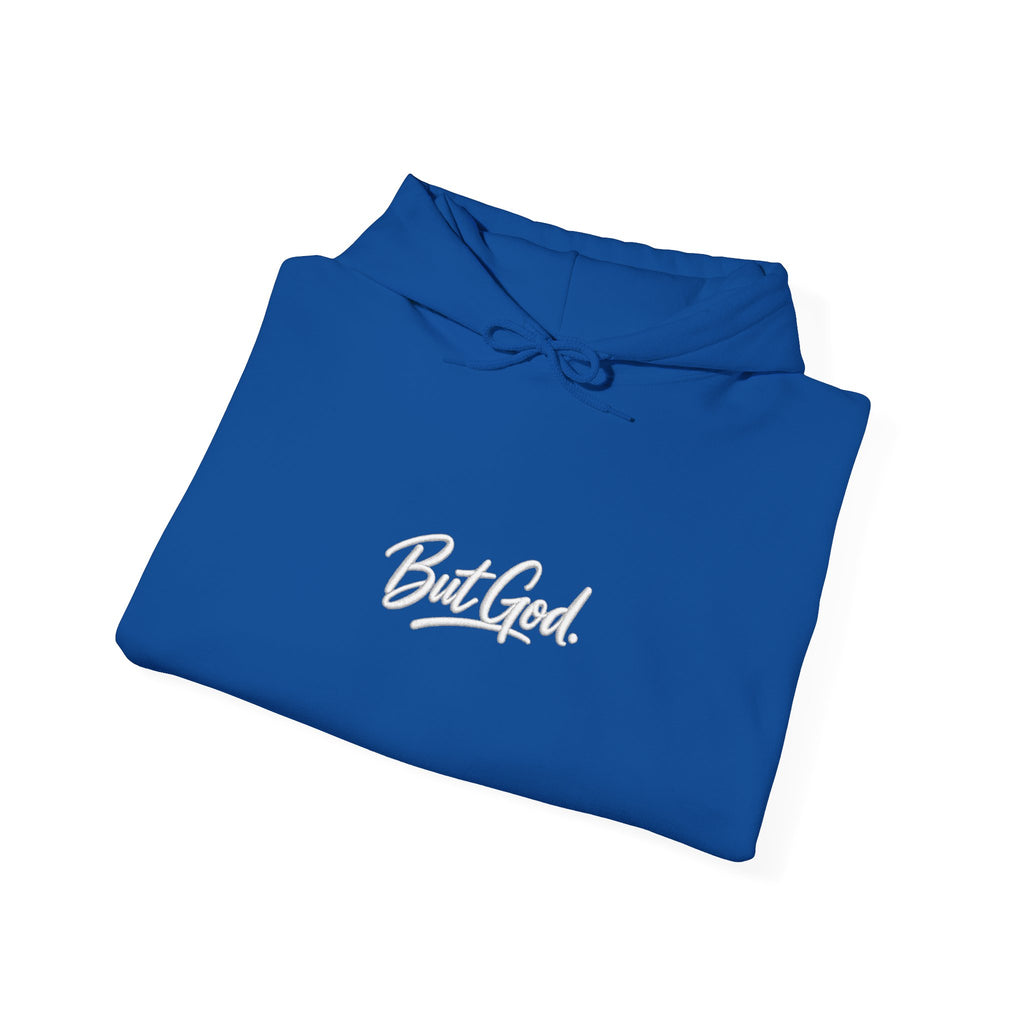 But God Hoodie – Minimal Script Christian Faith Pullover
