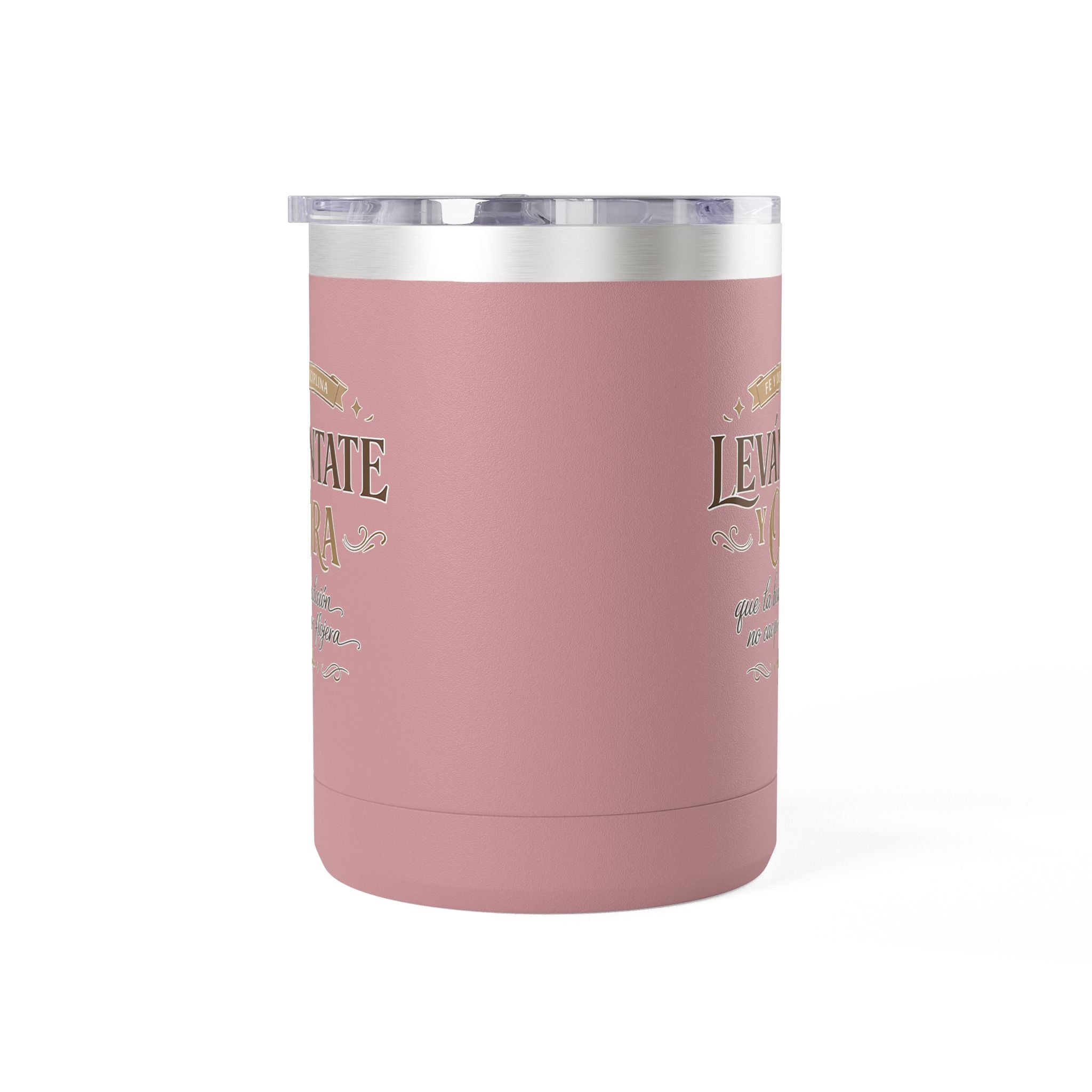 Vaso Térmico 15oz «Levántate y Ora» – Taza de Oración en Español