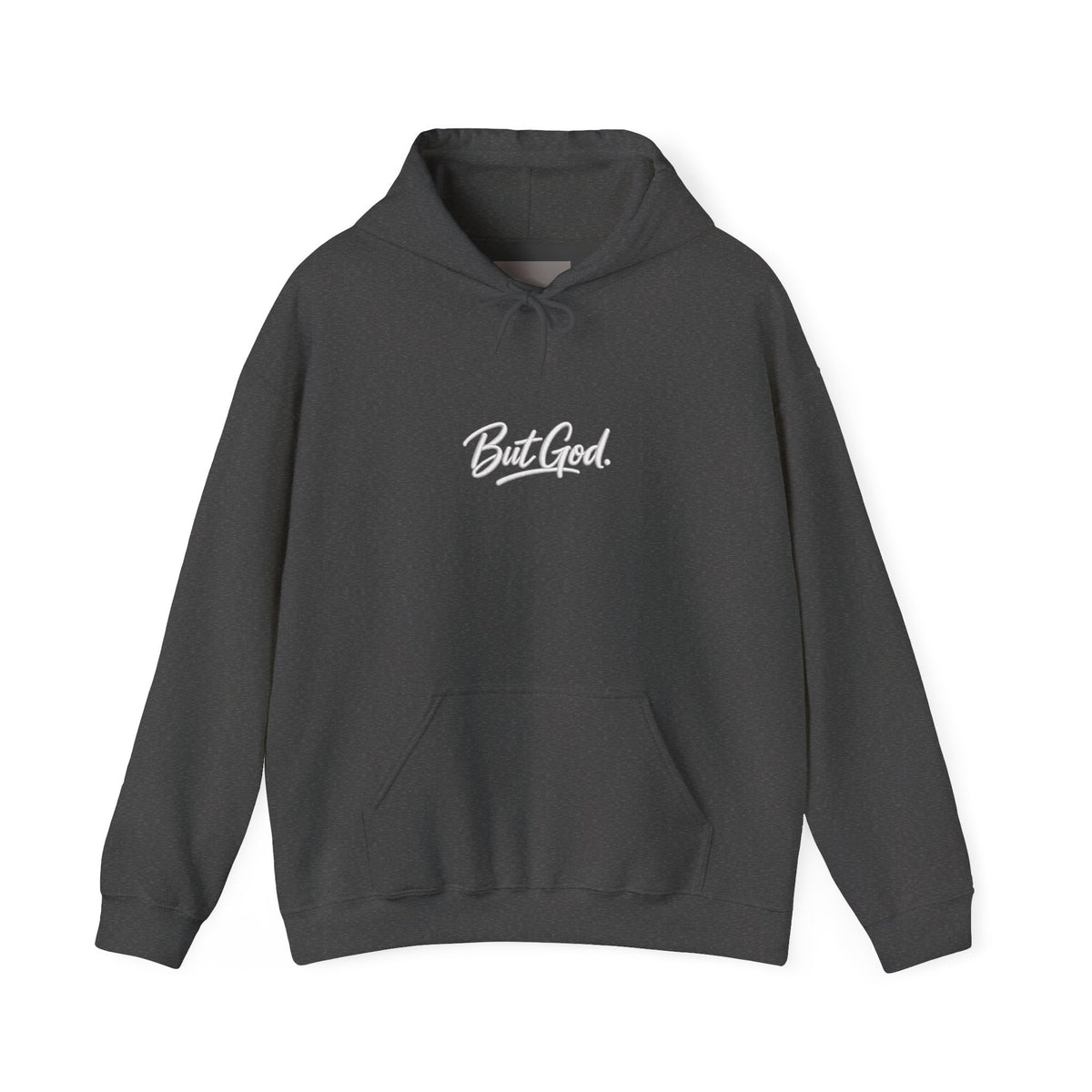 But God Hoodie – Minimal Script Christian Faith Pullover