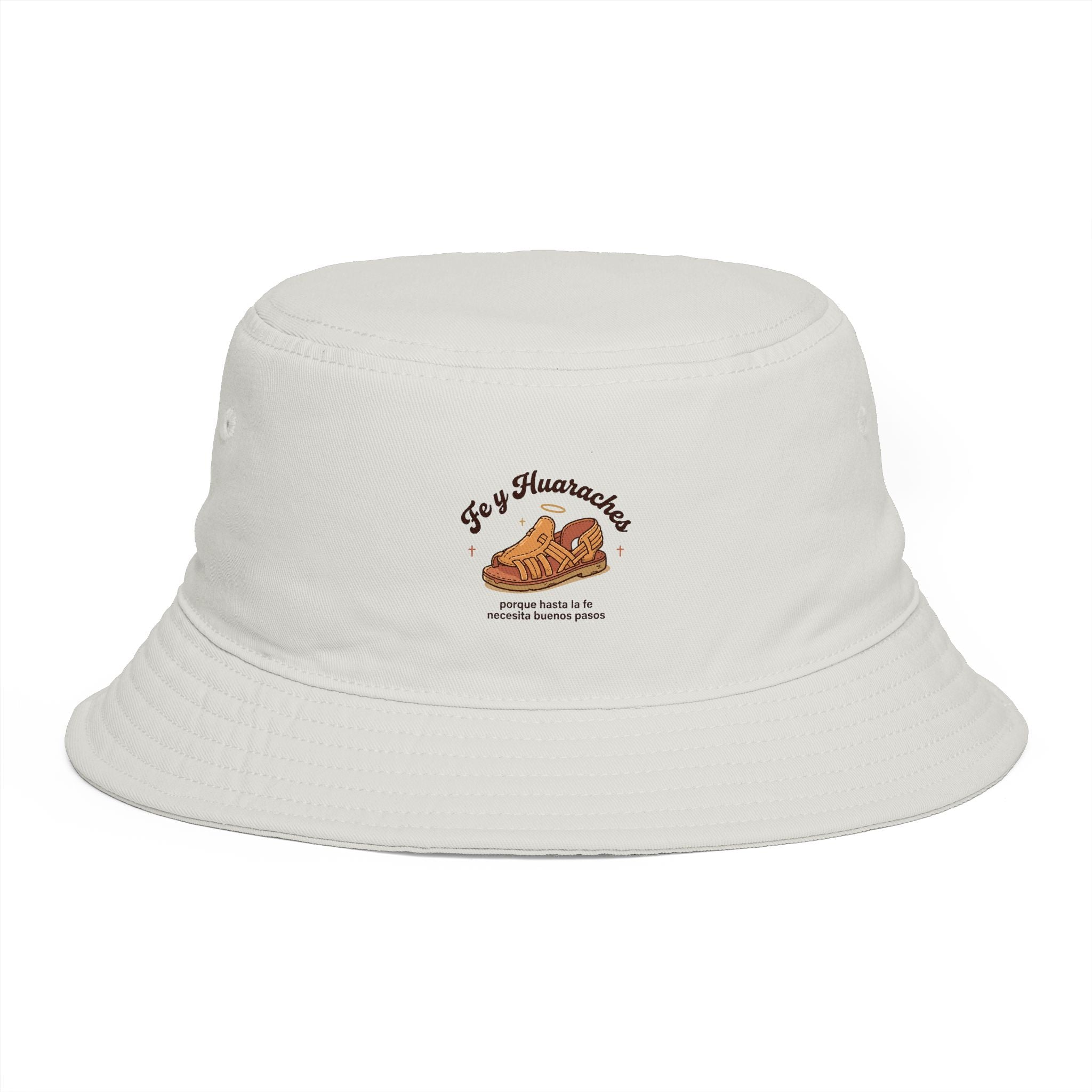 Bucket Hat — Sombrero Bucket Retro Huaraches bordado