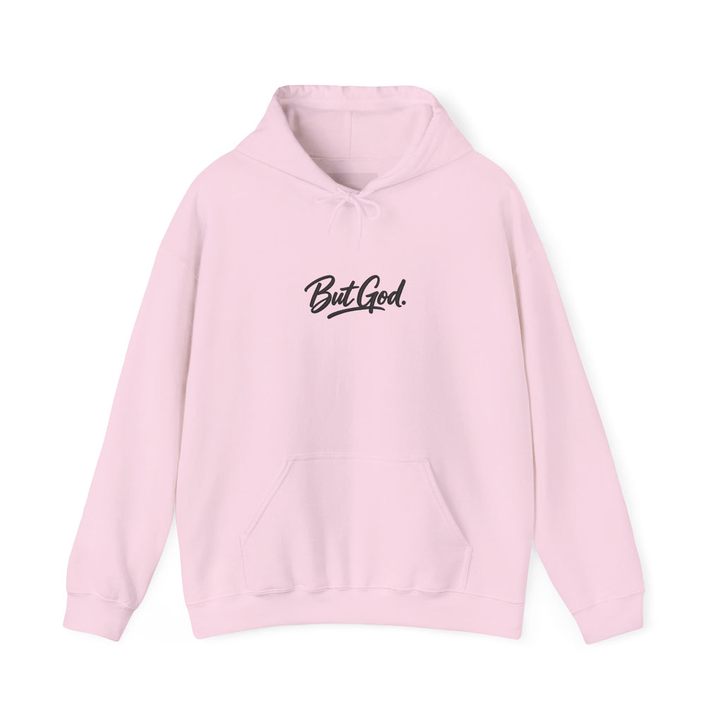 But God Hoodie – Minimal Script Christian Faith Pullover