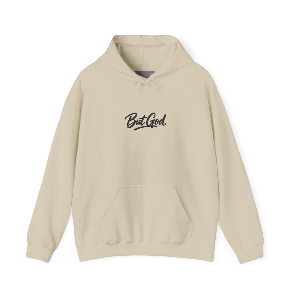 But God Hoodie – Minimal Script Christian Faith Pullover