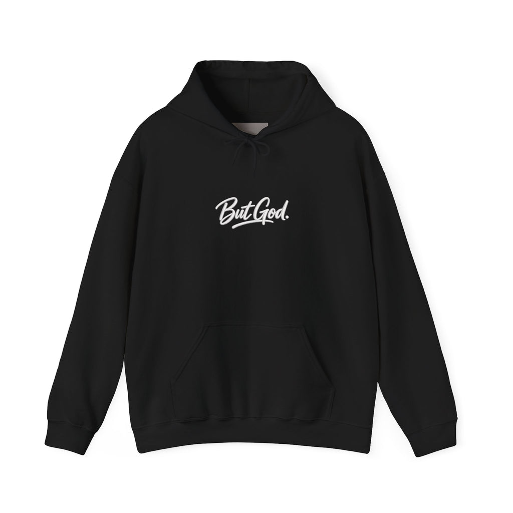 But God Hoodie – Minimal Script Christian Faith Pullover