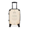 Christian Message Carry-On Suitcase – "Jesus Loves You" Inspirational Travel Luggage