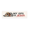 Funny Christian Car Magnet - My GPS Is Jesus