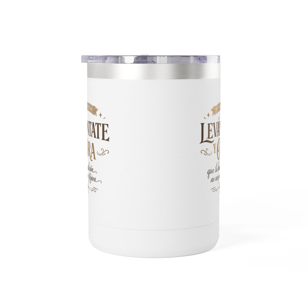 Vaso Térmico 15oz «Levántate y Ora» – Taza de Oración en Español