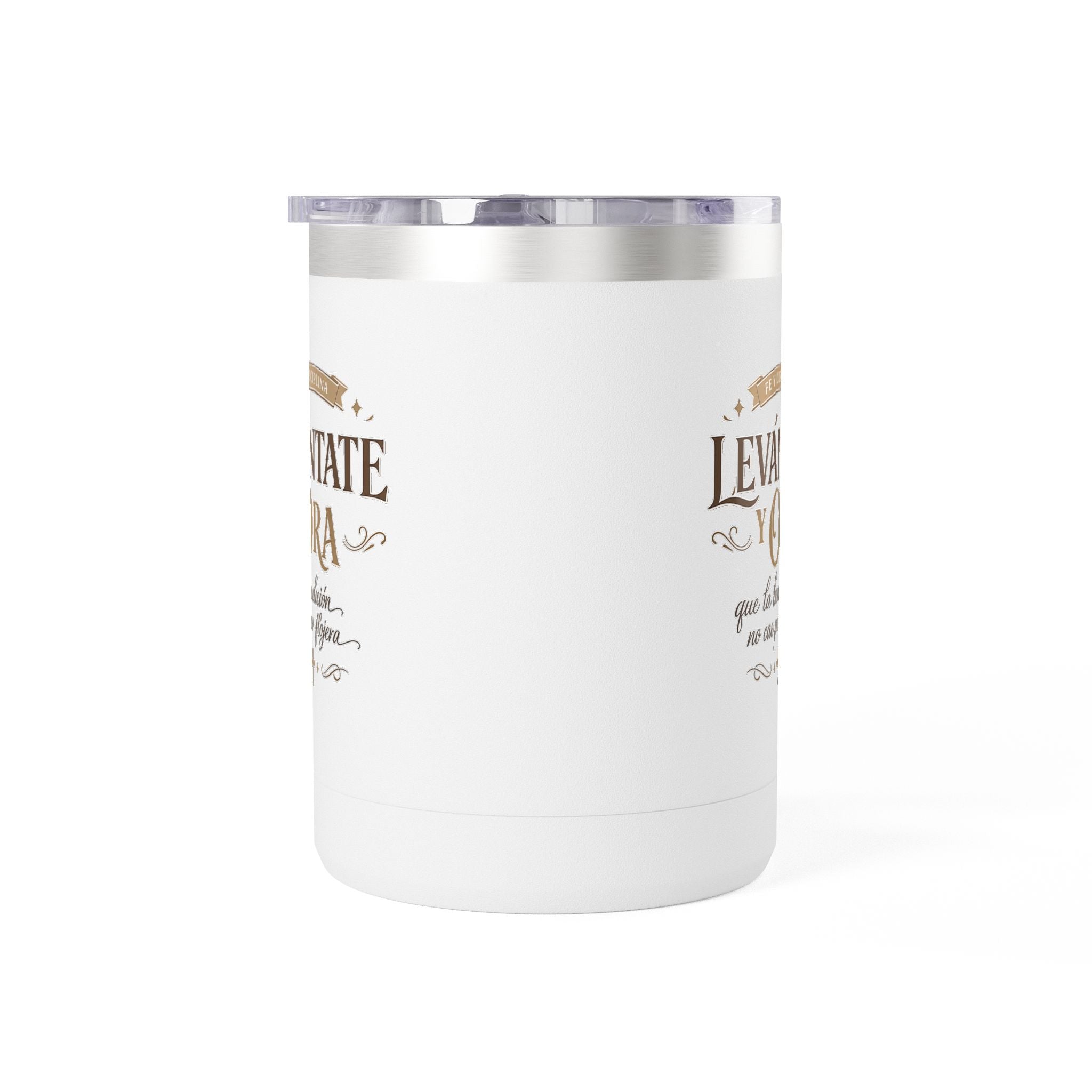 Vaso Térmico 15oz «Levántate y Ora» – Taza de Oración en Español